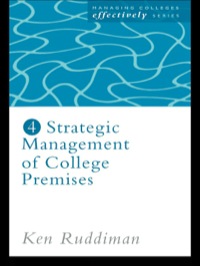 Imagen de portada: Strategic Management of College Premises 1st edition 9780750709668