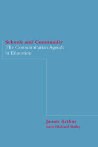 Imagen de portada: Schools and Community 1st edition 9780750709552