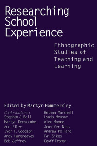 صورة الغلاف: Researching School Experience 1st edition 9780750709156