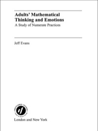 صورة الغلاف: Adults' Mathematical Thinking and Emotions 1st edition 9780750709125