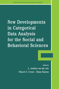 Titelbild: New Developments in Categorical Data Analysis for the Social and Behavioral Sciences 1st edition 9780415650427