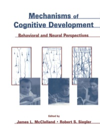 表紙画像: Mechanisms of Cognitive Development 1st edition 9780805832754