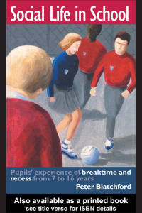 Cover image: Social Life in School 1st edition 9780750707428