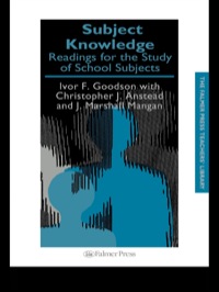 Cover image: Subject Knowledge 1st edition 9780750707268