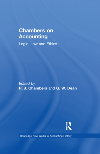 صورة الغلاف: Chambers on Accounting 1st edition 9780815337867