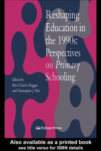 Omslagafbeelding: Reshaping Education In The 1990s 1st edition 9780750705264