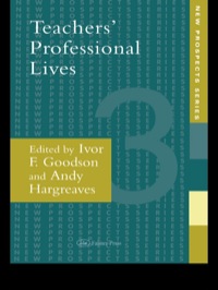 Imagen de portada: Teachers' Professional Lives 1st edition 9780750705134