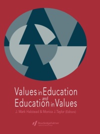صورة الغلاف: Values in Education and Education in Values 1st edition 9780750705103
