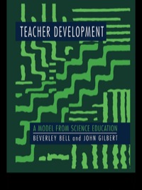 Cover image: Teacher Development 1st edition 9780750704267