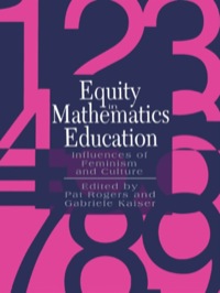 Imagen de portada: Equity In Mathematics Education 1st edition 9780750704014