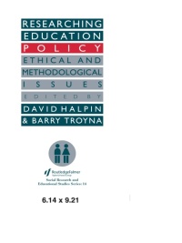 Cover image: Researching education policy 1st edition 9780750703444