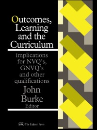 Imagen de portada: Outcomes, Learning And The Curriculum 1st edition 9780750702898