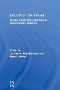 Cover image: Education for Values 1st edition 9781138173156