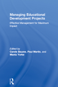 Omslagafbeelding: Managing Educational Development Projects 1st edition 9780749438821
