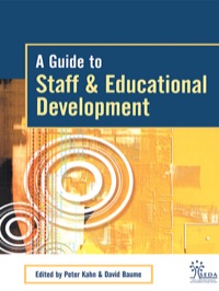 Titelbild: A Guide to Staff & Educational Development 1st edition 9780749438814