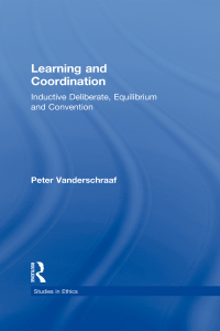 Imagen de portada: Learning and Coordination 1st edition 9781138995307