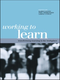 صورة الغلاف: Working to Learn 1st edition 9780749436858