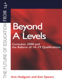 Cover image: Beyond A-levels 1st edition 9780749436797