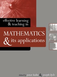 صورة الغلاف: Effective Learning and Teaching in Mathematics and Its Applications 1st edition 9780749435691