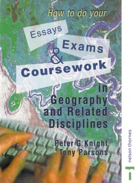 Cover image: How to do your Essays, Exams and Coursework in Geography and Related Disciplines 1st edition 9781138173705