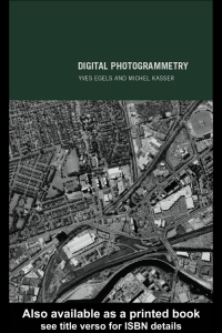 Imagen de portada: Digital Photogrammetry 1st edition 9780748409457