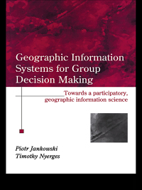 Cover image: GIS for Group Decision Making 1st edition 9780748409327