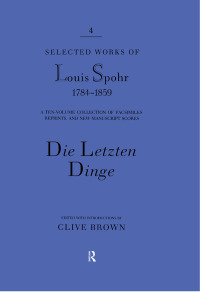 Cover image: Die\Letzten Dinge 1st edition 9780824015039