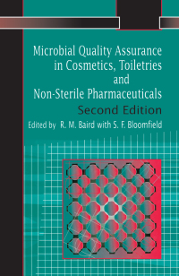 Imagen de portada: Microbial Quality Assurance in Pharmaceuticals, Cosmetics, and Toiletries 1st edition 9780748404377