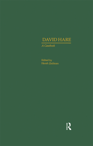Titelbild: David Hare 1st edition 9780824025793