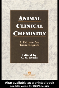Imagen de portada: Animal Clinical Chemistry 1st edition 9780748403509