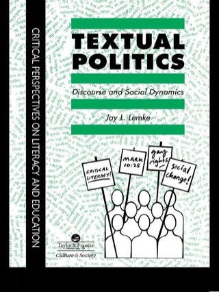 Imagen de portada: Textual Politics: Discourse And Social Dynamics 1st edition 9780748402168