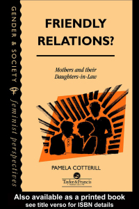 Cover image: Friendly Relations? 1st edition 9780748401505