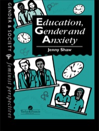 表紙画像: Education, Gender And Anxiety 1st edition 9780748401017