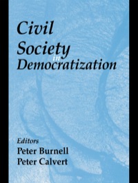 Cover image: Civil Society in Democratization 1st edition 9780714655895