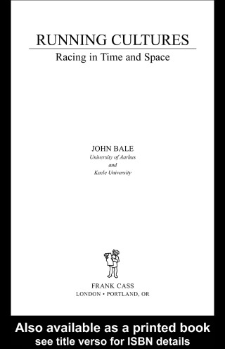صورة الغلاف: Running Cultures 1st edition 9780714655352