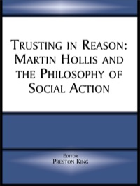 Cover image: Trusting in Reason 1st edition 9780714655000