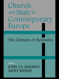 Imagen de portada: Church and State in Contemporary Europe 1st edition 9780714653945
