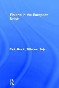 Imagen de portada: Finland in the European Union 1st edition 9780714653754