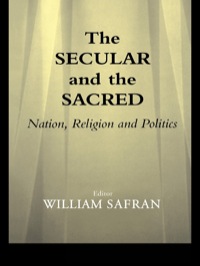Cover image: The Secular and the Sacred 1st edition 9780714653686