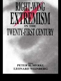 Cover image: Right-wing Extremism in the Twenty-first Century 1st edition 9780714681887