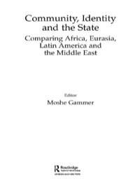 Titelbild: Community, Identity and the State 1st edition 9781138971240