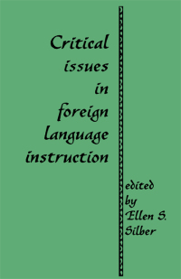 Cover image: Critical Issues in Foreign Language Instruction 1st edition 9781138966987