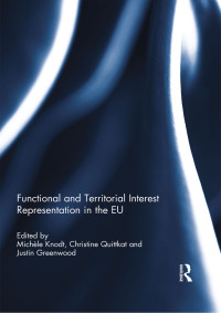 Imagen de portada: Functional and Territorial Interest Representation in the EU 1st edition 9780415809924