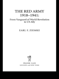 Cover image: The Red Army, 1918-1941 1st edition 9780714655512