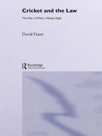 Imagen de portada: Cricket and the Law 1st edition 9780714682853