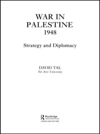 Omslagafbeelding: War in Palestine, 1948 1st edition 9780415761376