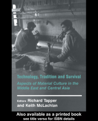 Cover image: Technology, Tradition and Survival 1st edition 9780714649276