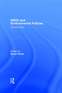 Imagen de portada: NGOs and Environmental Policies 1st edition 9781138459427