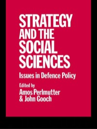 Cover image: Strategy and the Social Sciences 1st edition 9781138459397