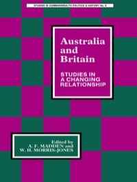 Cover image: Australia and Britain 1st edition 9781138432499